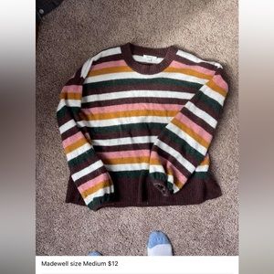 Madewell medium sweater